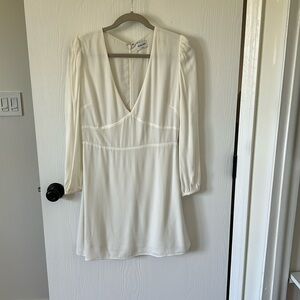 Mini white dress